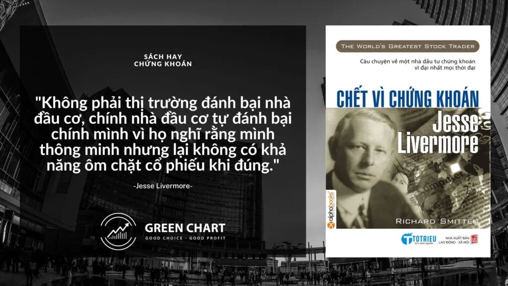 Bìa sách Chết vì Chứng khoán của Jesse Livermore phiên bản PDF do Richard Smitten chấp bút