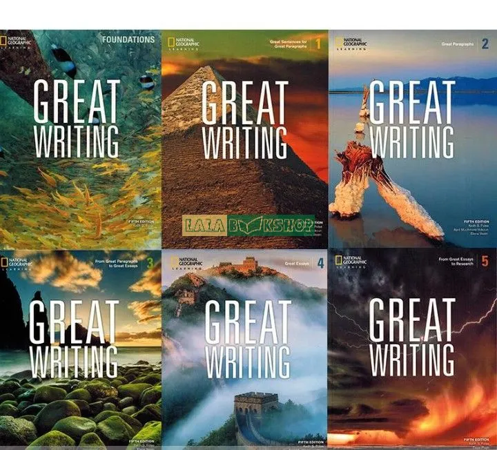 Tổng quan các cuốn trong bộ sách luyện viết tiếng Anh Great Writing