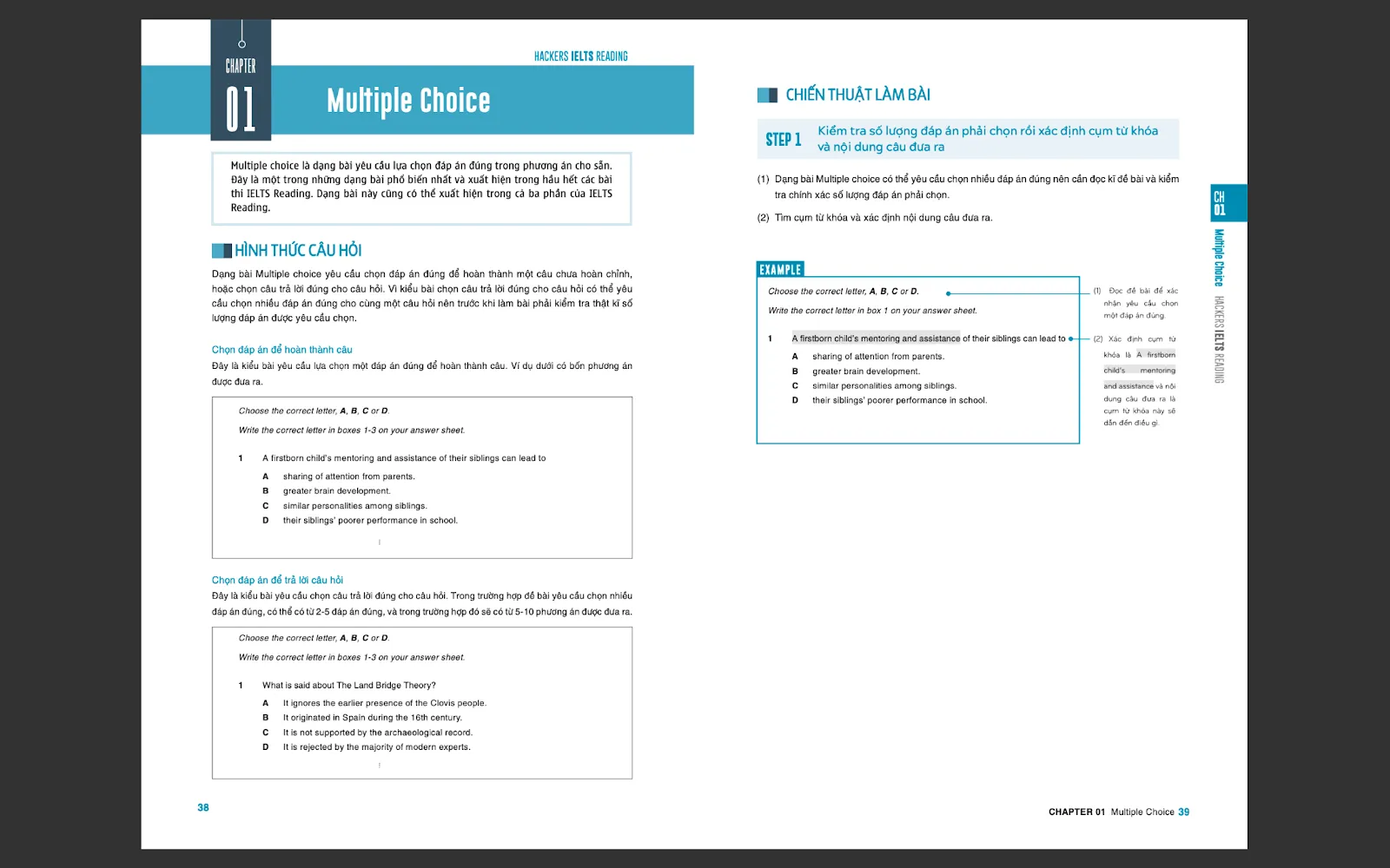 Ví dụ chiến lược luyện nói hiệu quả trong Hacker IELTS Speaking PDF