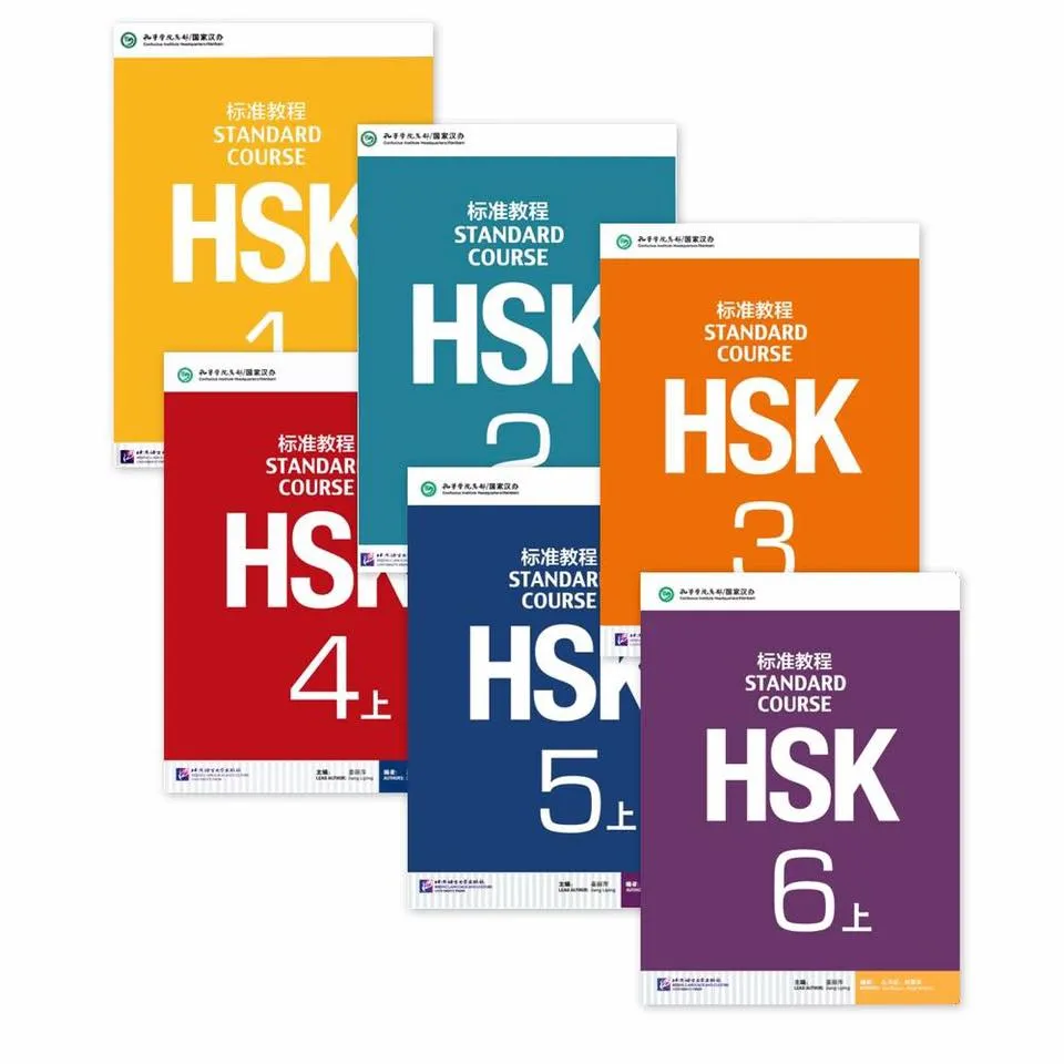 Bộ giáo trình HSK Standard Course từ HSK1 đến HSK6 cho người tự học tiếng Trung