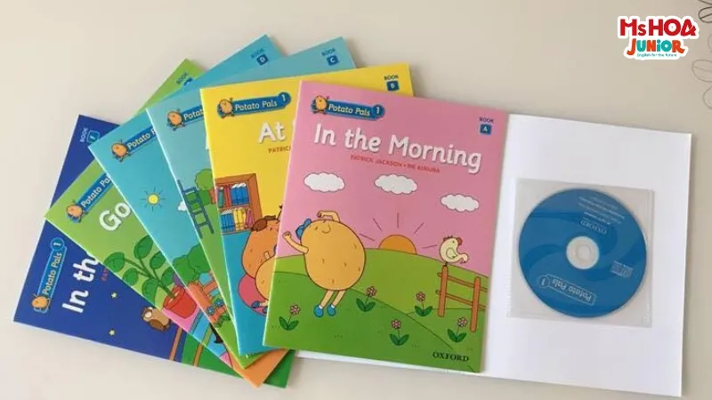Bộ sách học tiếng Anh Potato Pals dành cho trẻ em file PDF và audio