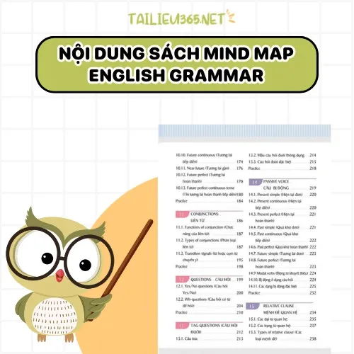 Nội dung chi tiết sách Mind Map English Grammar PDF