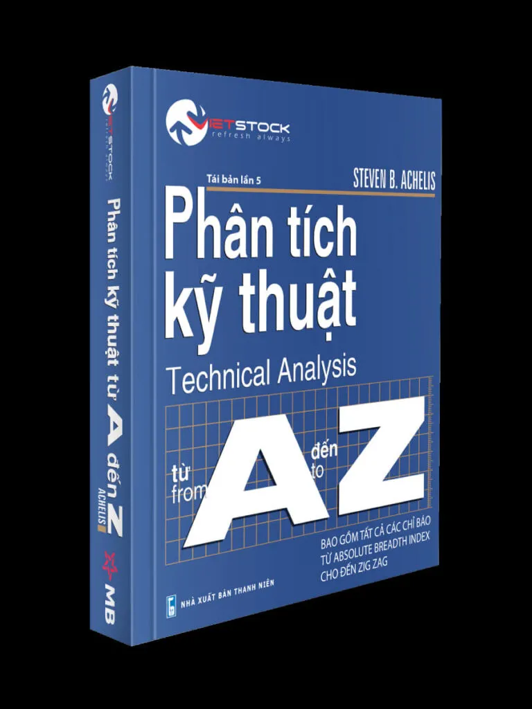 Bìa sách Phân tích kỹ thuật từ A đến Z PDF của Steven B.Achelis - tài liệu phân tích kỹ thuật chứng khoán