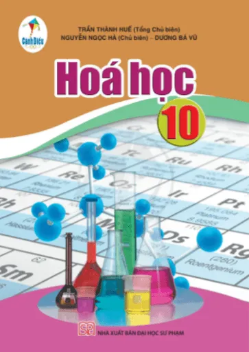 Bìa sách giáo khoa Hóa học 10 Cánh Diều PDF phiên bản mới nhất