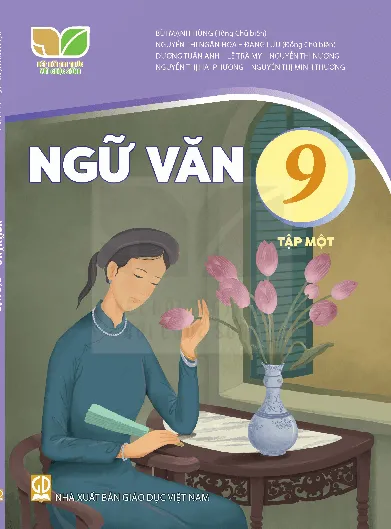 Bìa sách Ngữ Văn 9 Kết nối tri thức, giới thiệu bộ sách và tập 1, tập 2.