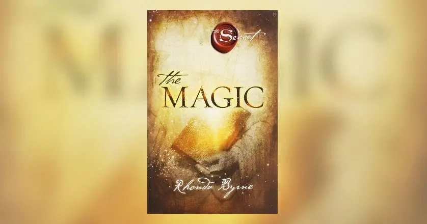 Bìa sách Phép Màu của Rhonda Byrne với hình ảnh biểu tượng chìa khóa và hiệu ứng ánh sáng huyền ảo, gợi ý về việc tải sách phép màu pdf để khám phá bí mật bên trong