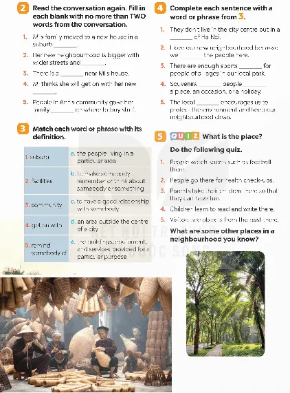 Trang bài tập trong sách Tiếng Anh 9 Global Success PDF