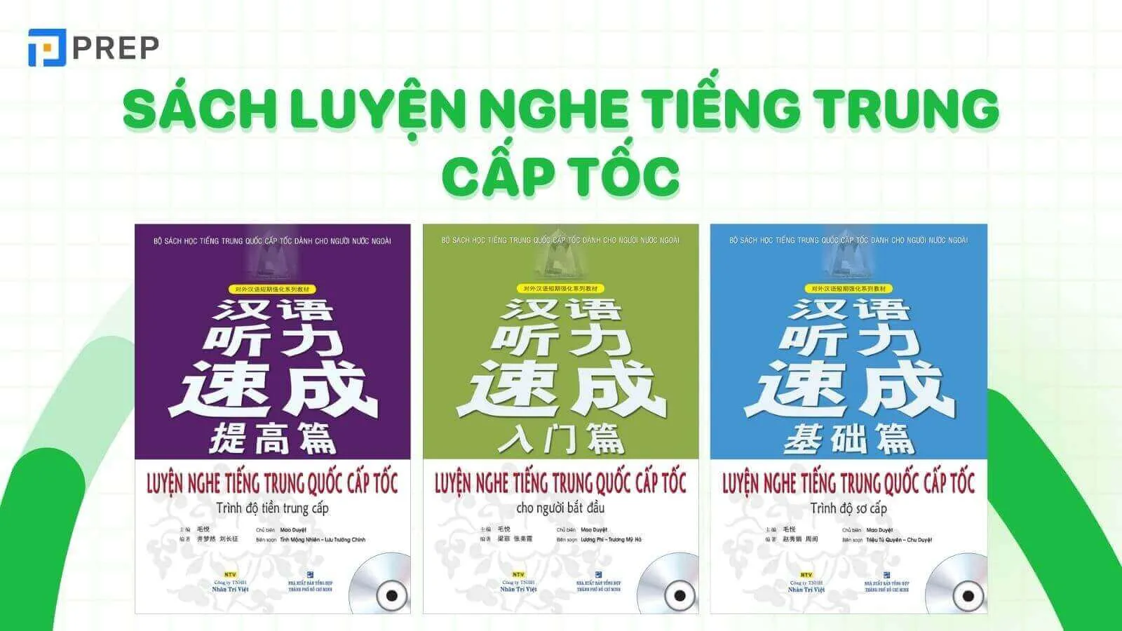 Sách luyện nghe tiếng Trung cấp tốc PDF trọn bộ