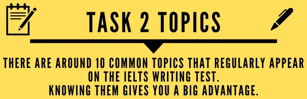 Danh sách các chủ đề và kỹ năng quan trọng trong IELTS Writing Task 2 được biên soạn trong tài liệu PDF