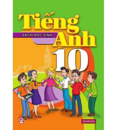Bìa sách Tiếng Anh 10 Thí Điểm Tập 2 PDF chất lượng cao, bản scan đầy đủ