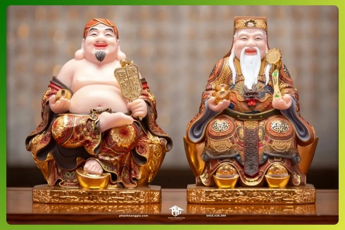 Tượng Thần Tài chiêu tài lộc phù hợp người mệnh Thủy