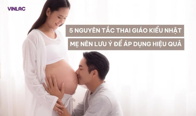 Mẹ bầu thực hành thai giáo kiểu Nhật hiệu quả