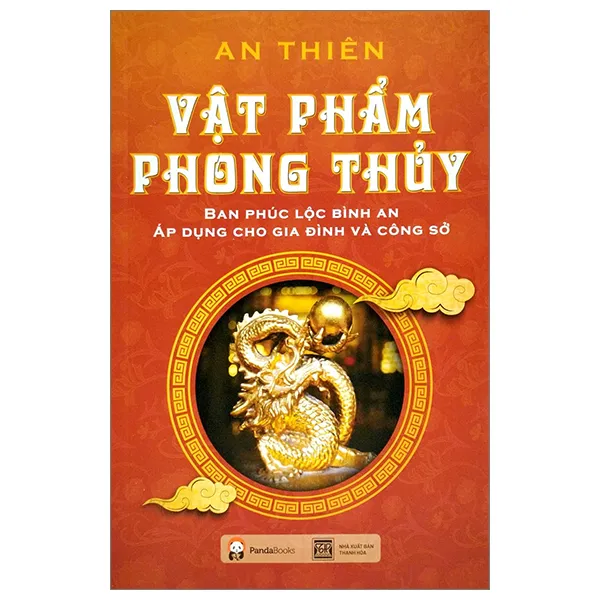 Bìa sách Vật Phẩm Phong Thủy - Ban Phúc Lộc Bình An PDF cung cấp kiến thức chọn vật phẩm cho gia đình, công sở