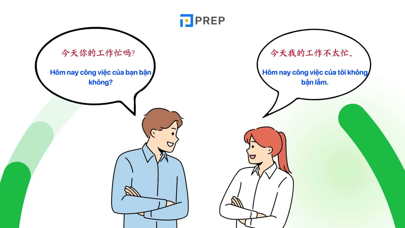 Ví dụ các mẫu câu trong tài liệu 3000 câu tiếng Trung giao tiếp hàng ngày pdf