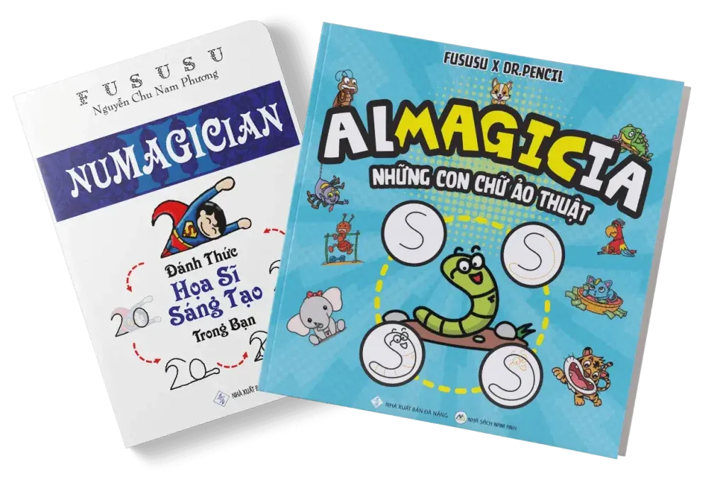 Bộ đôi sách Almagicia và Numagician khơi nguồn sáng tạo cho bé