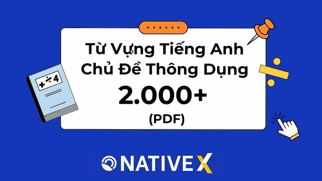 Sách Take Note - Tự học 2000 từ vựng tiếng Anh theo 44 chủ đề thông dụng PDF
