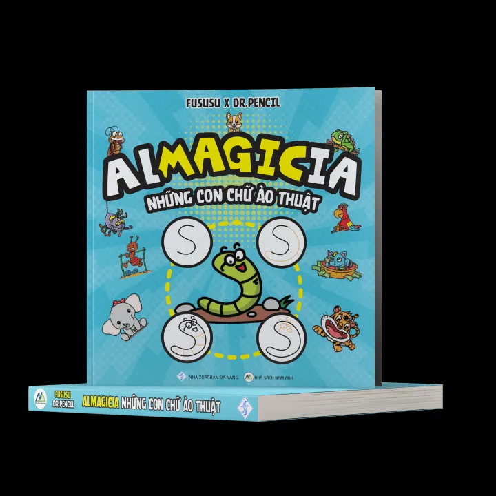 Bìa sách Almagicia Những con chữ ảo thuật PDF phiên bản ebook