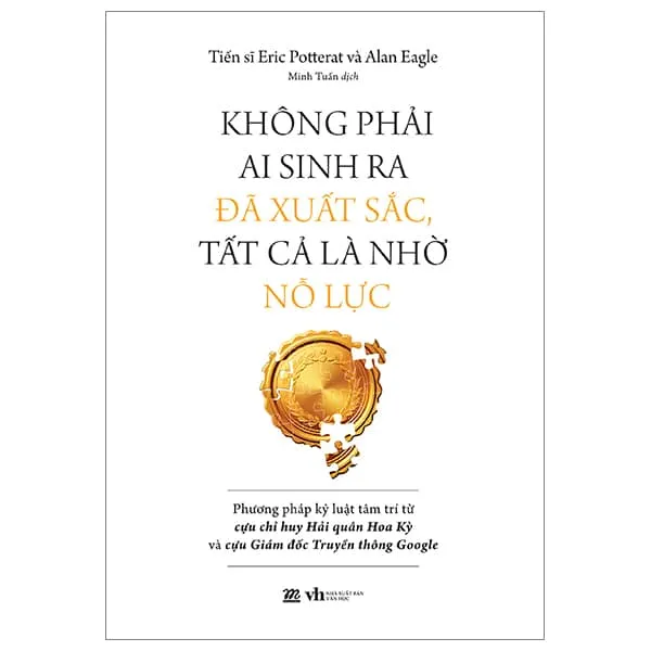 Bìa sách Không phải ai sinh ra đã xuất sắc – Tất cả là nhờ nỗ lực PDF với hình ảnh một người đang leo núi tượng trưng cho sự nỗ lực.