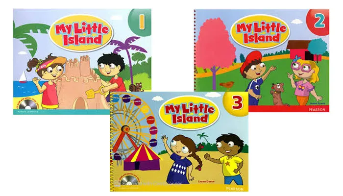 Sách My Little Island 1, 2, 3 PDF giúp trẻ mầm non làm quen với 4 kỹ năng tiếng Anh