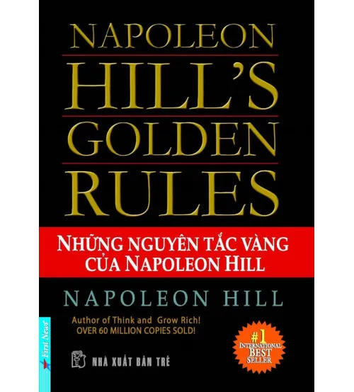 Bìa sách Những nguyên tắc vàng của Napoleon Hill PDF soi đường thành công