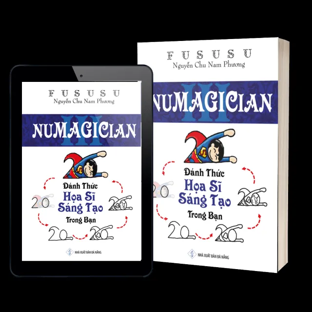 Bìa sách Numagician Đánh thức họa sĩ sáng tạo trong bạn của Fususu