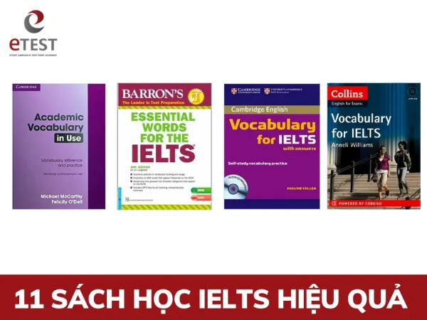Tổng hợp sách vocabulary for IELTS - từ vựng luyện thi IELTS PDF hiệu quả