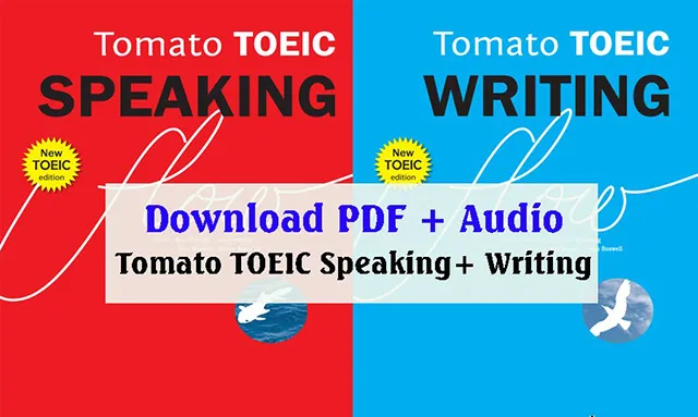 Bộ sách Tomato TOEIC với nhiều tài liệu ôn luyện kỹ năng khác nhau